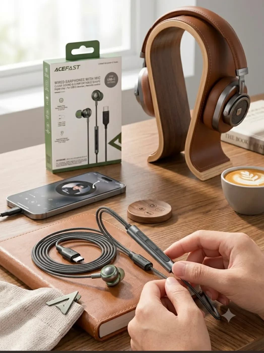 WIRED EARPHONES WITH MIC